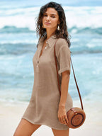 Saída de Praia Linen Breeze