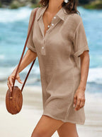 Saída de Praia Linen Breeze