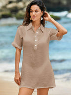 Saída de Praia Linen Breeze
