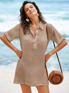 Saída de Praia Linen Breeze