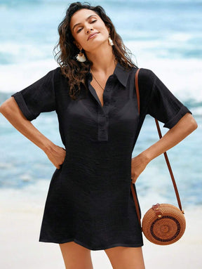 Saída de Praia Linen Breeze