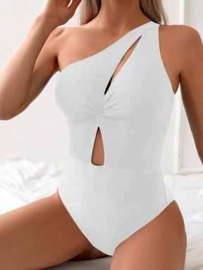 Maiô Infinity Cut One Shoulder