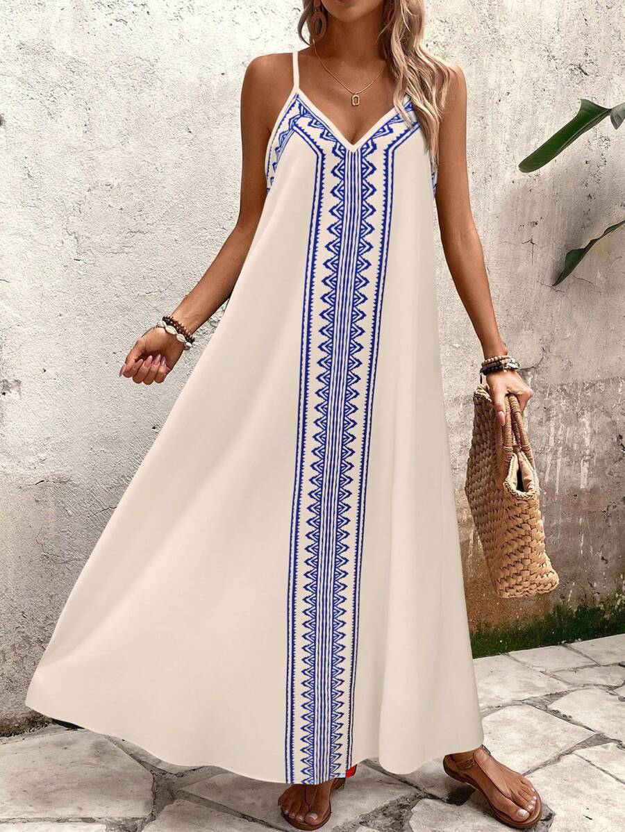 Vestido Longo Estampa de Leopardo com Costas Abertas - La Lecce
