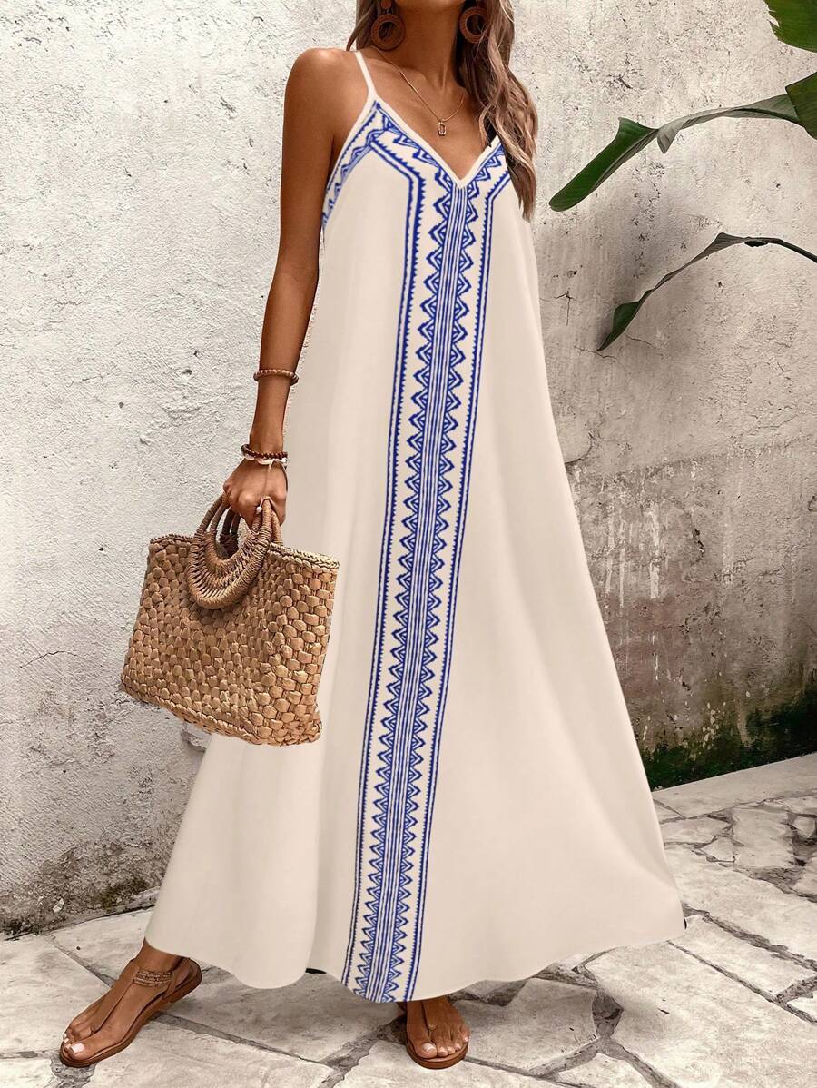 Vestido Longo Estampa de Leopardo com Costas Abertas - La Lecce