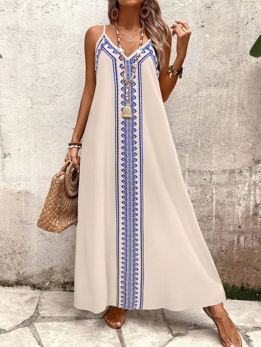 Vestido Longo Estampa de Leopardo com Costas Abertas - La Lecce