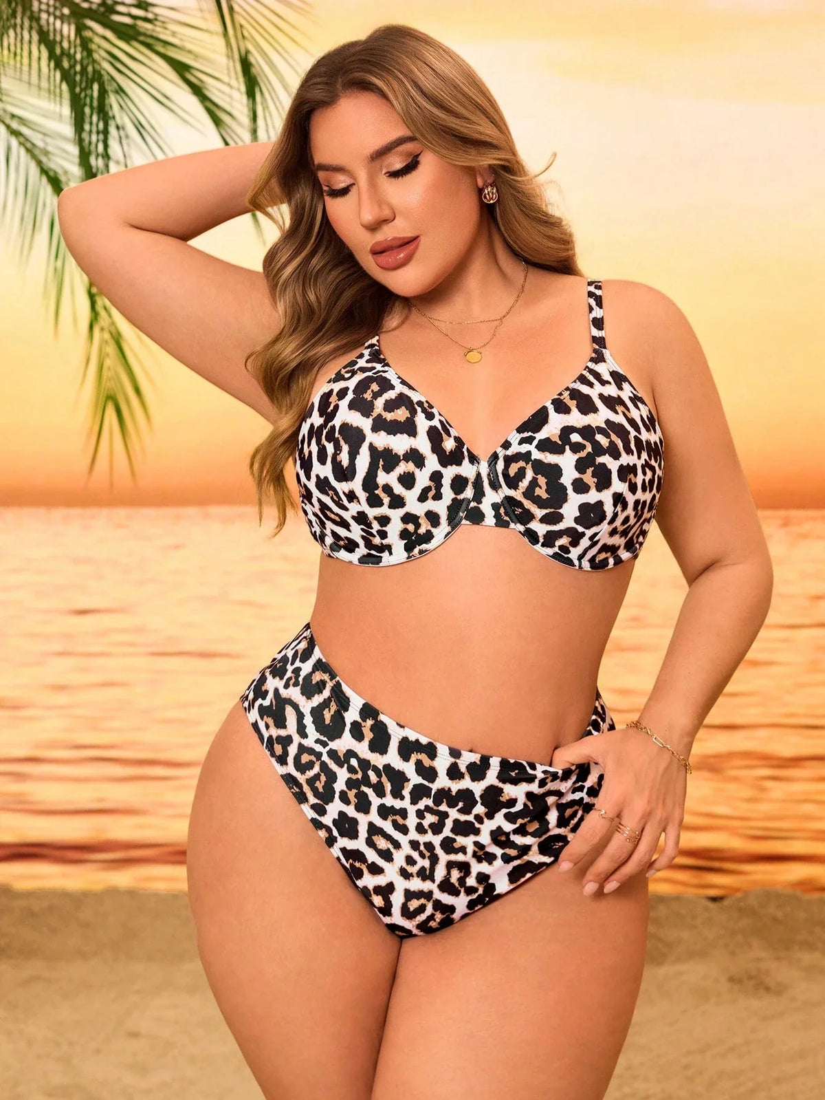 Biquíni Plus Size Listrado e Zebrado