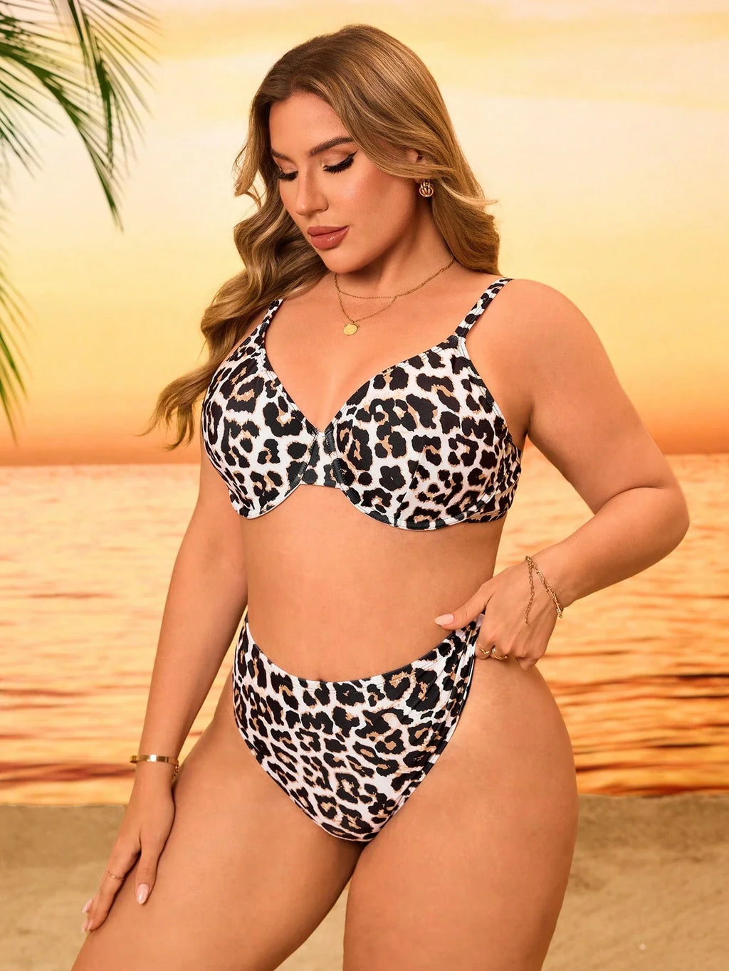 Biquíni Plus Size Listrado e Zebrado