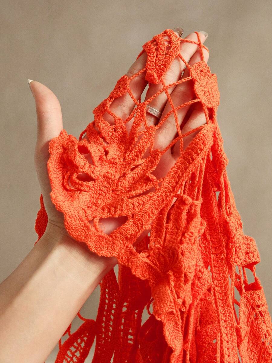 Vestido Longo com Estampa de Palmeira e Aberturas Laterais - La Lecce