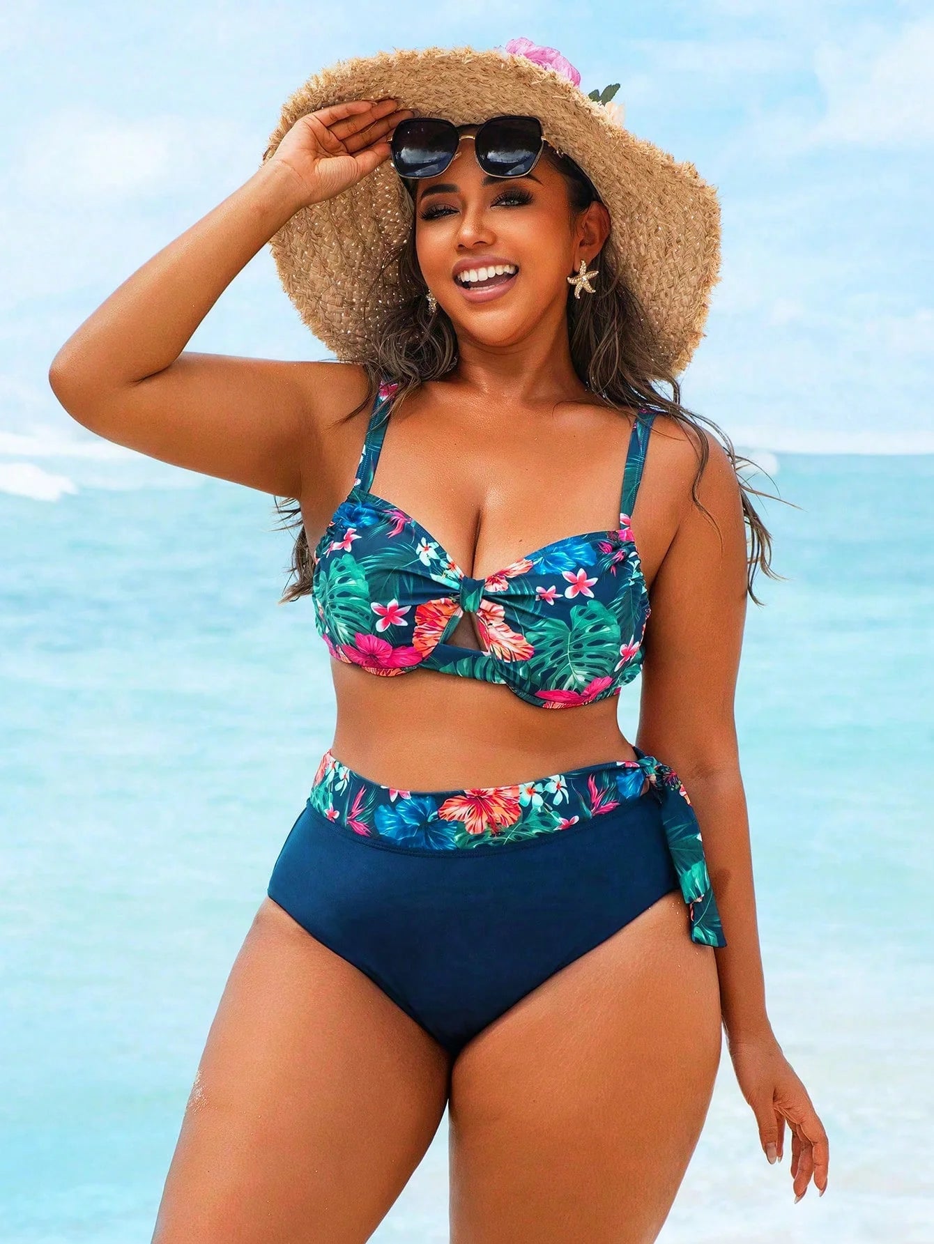 Biquíni Plus Size Estampa Animal Print