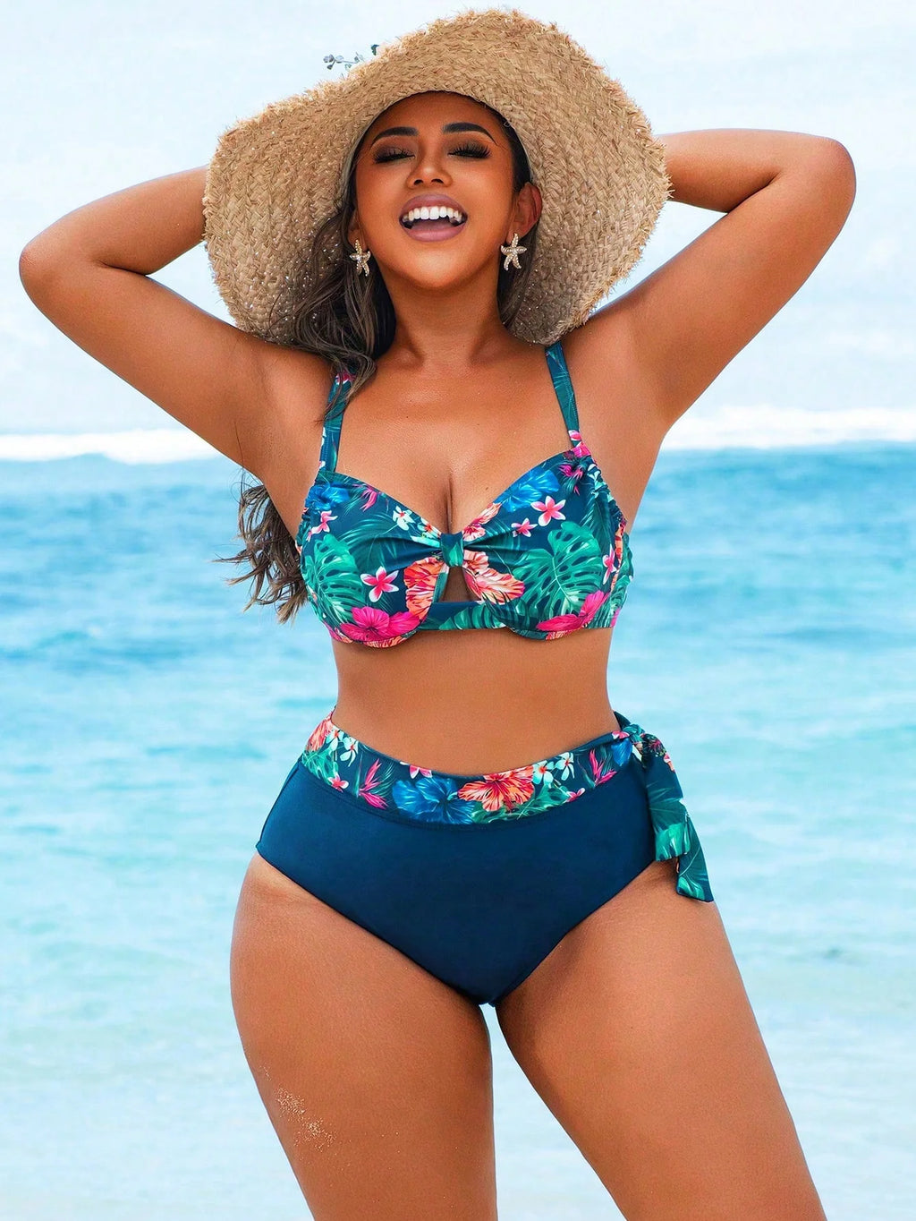 Biquíni Plus Size Estampa Animal Print