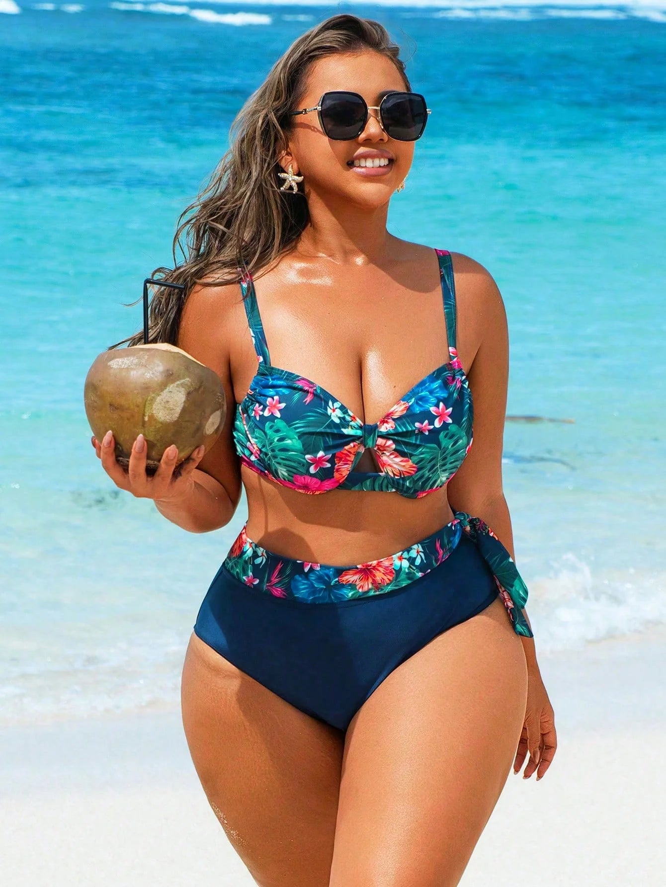 Biquíni Plus Size Estampa Animal Print