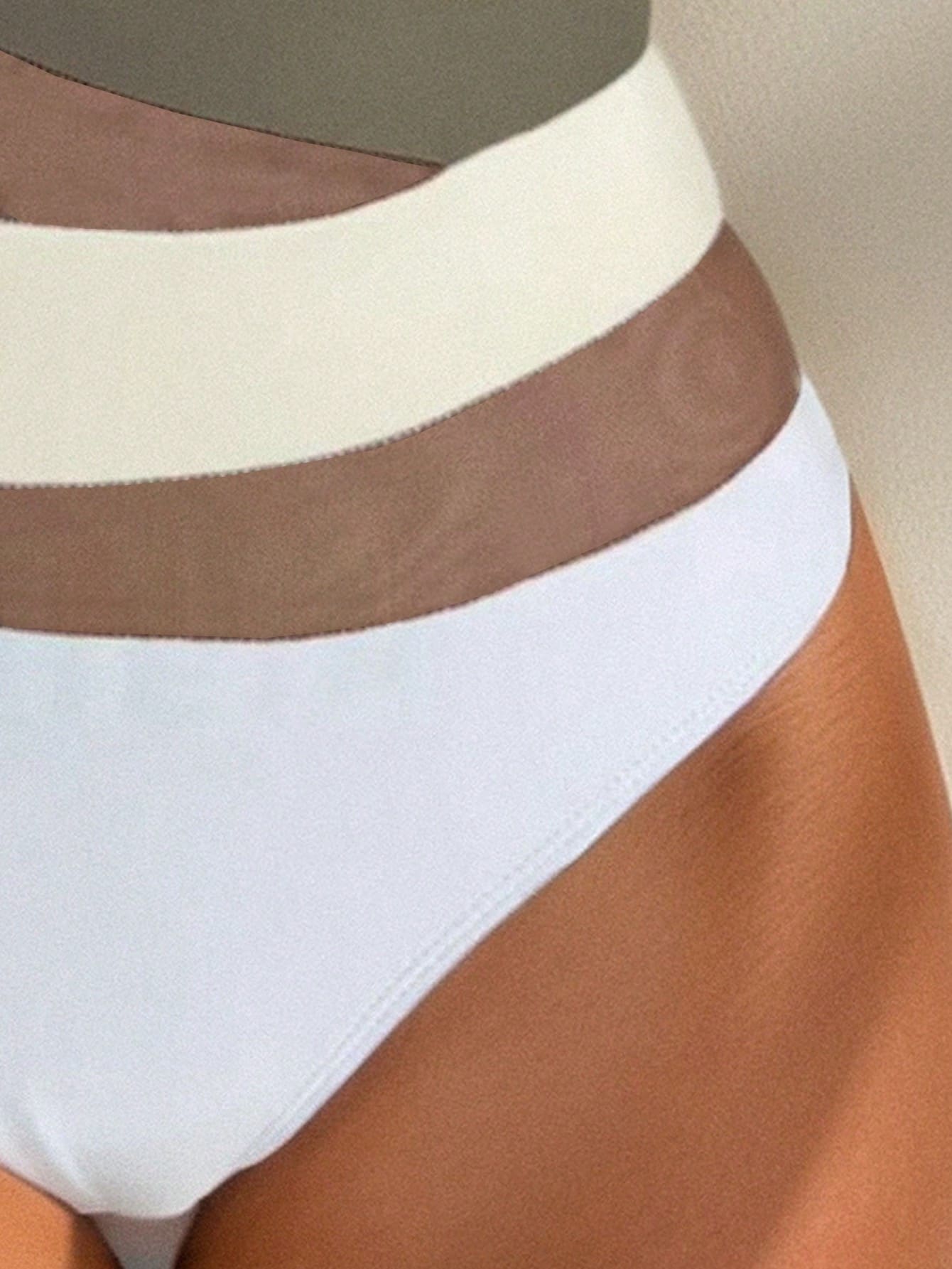 Maiô Illusion Mesh One Shoulder