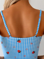 Conjunto Xadrez com Babado