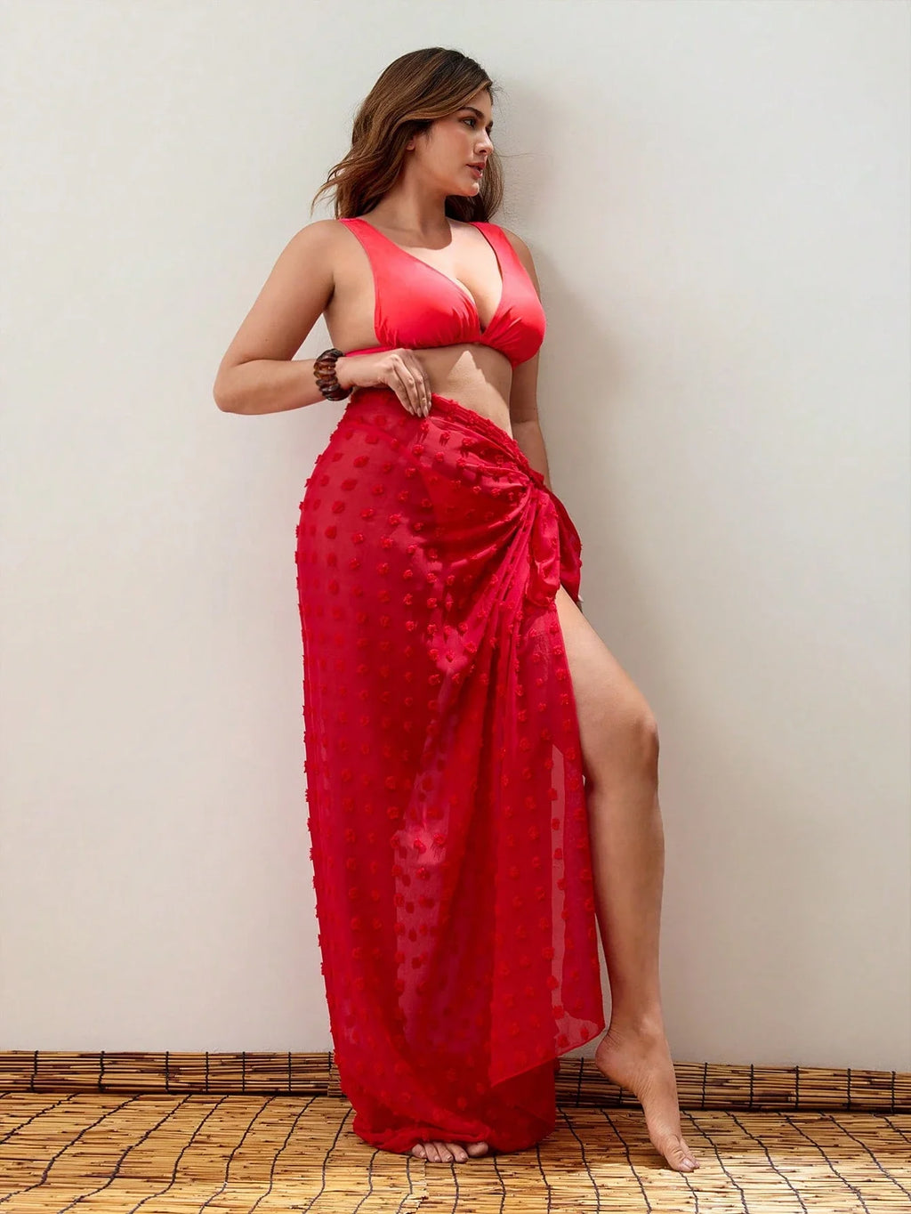 Conjunto de Biquíni Plus Size Bralette