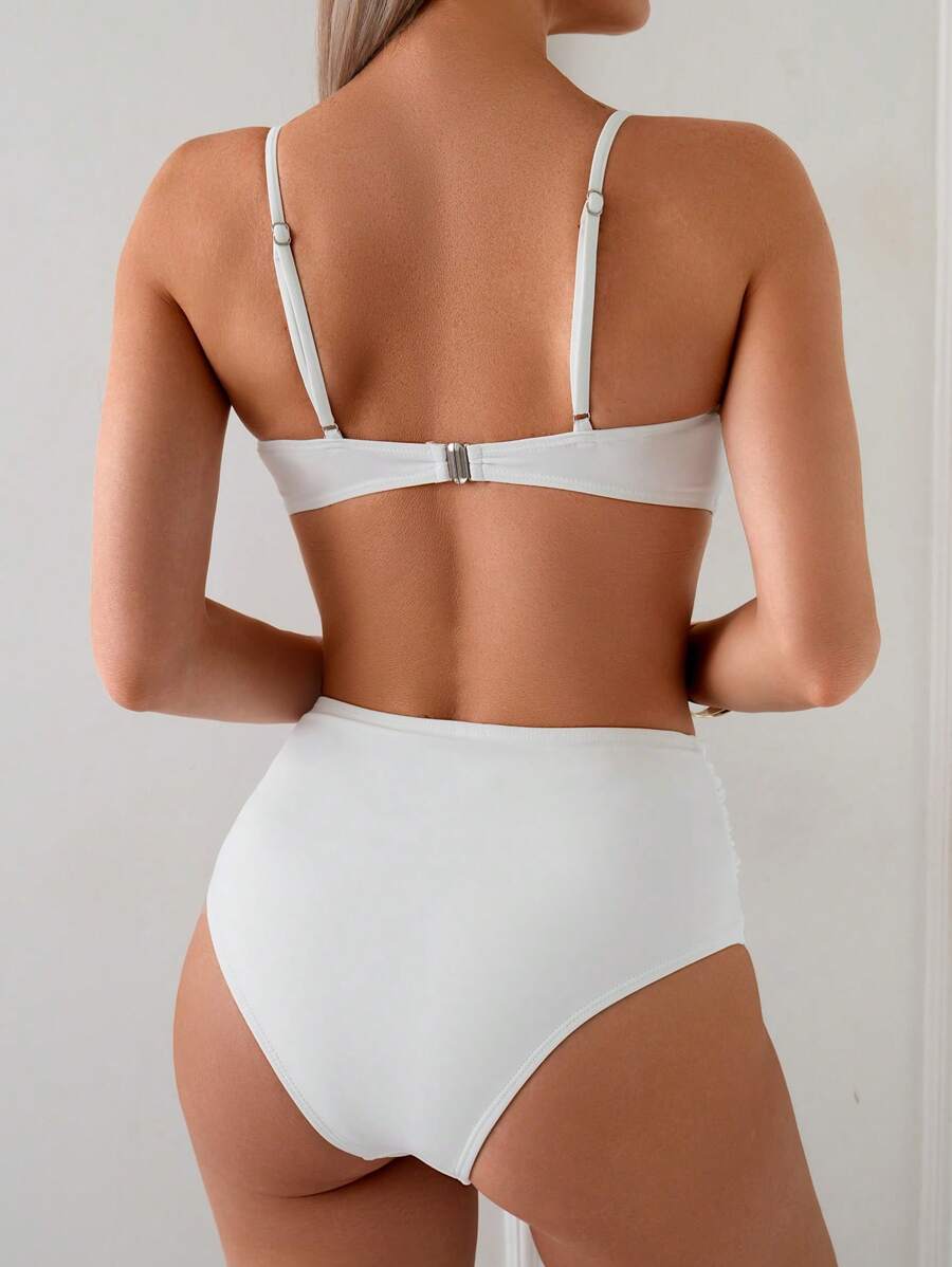 Biquíni Shell Dourada Elegance