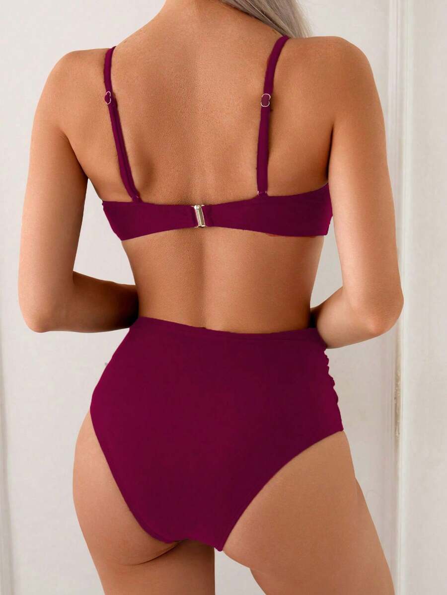 Biquíni Shell Dourada Elegance