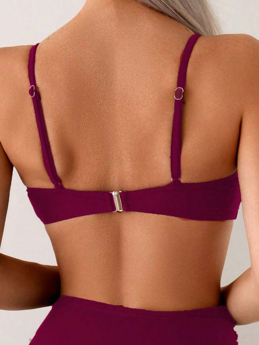 Biquíni Shell Dourada Elegance