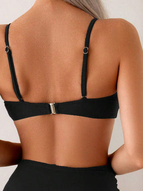 Biquíni Shell Dourada Elegance