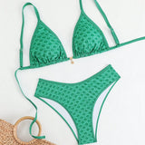Biquíni Plus Size Triângulo com Tie Back