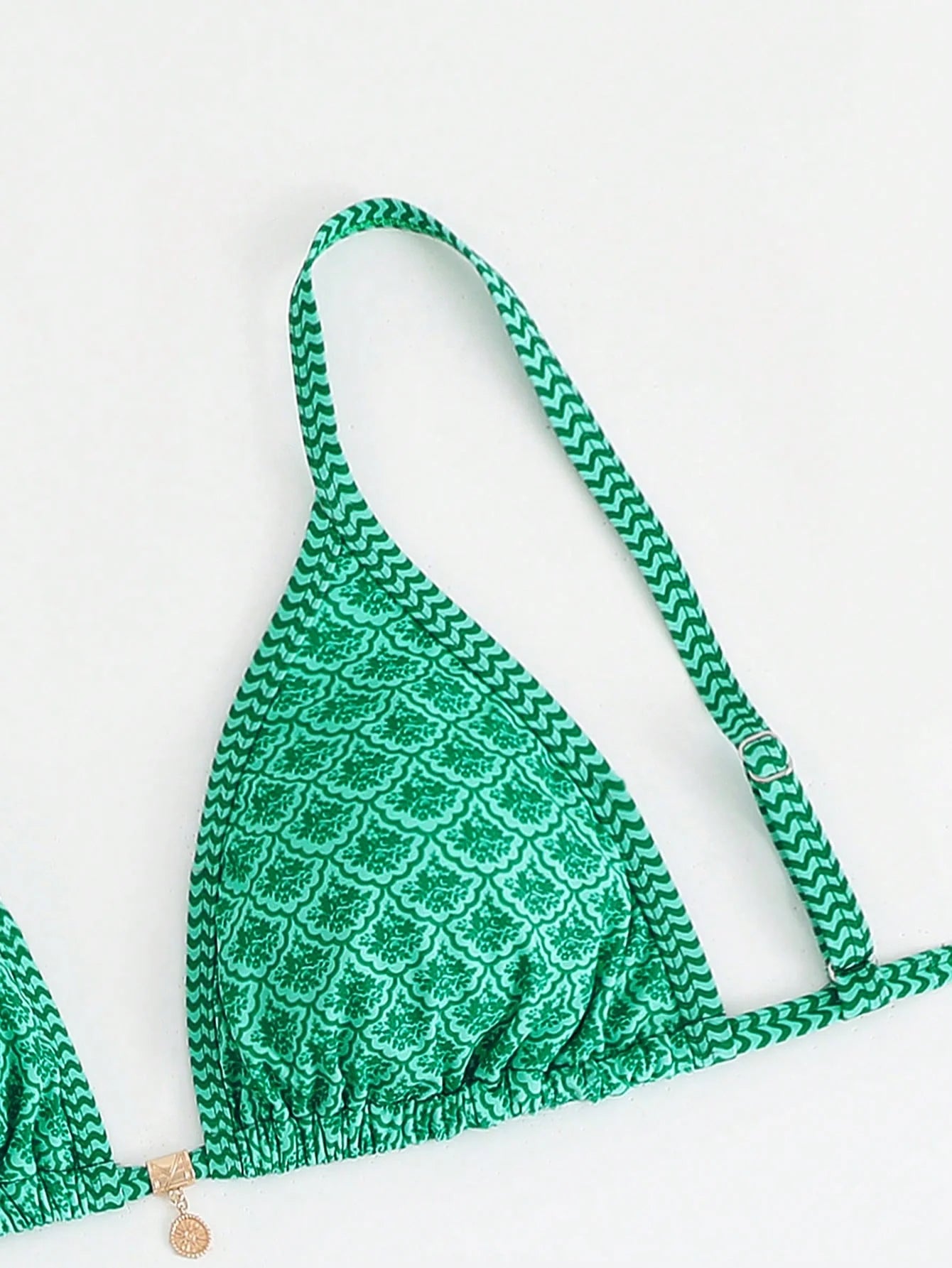 Biquíni Plus Size Triângulo com Tie Back