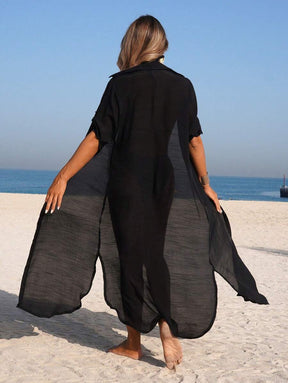 Saída de Praia Camisa Breeze Linho