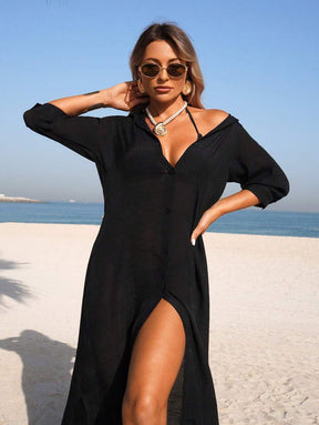 Saída de Praia Camisa Breeze Linho