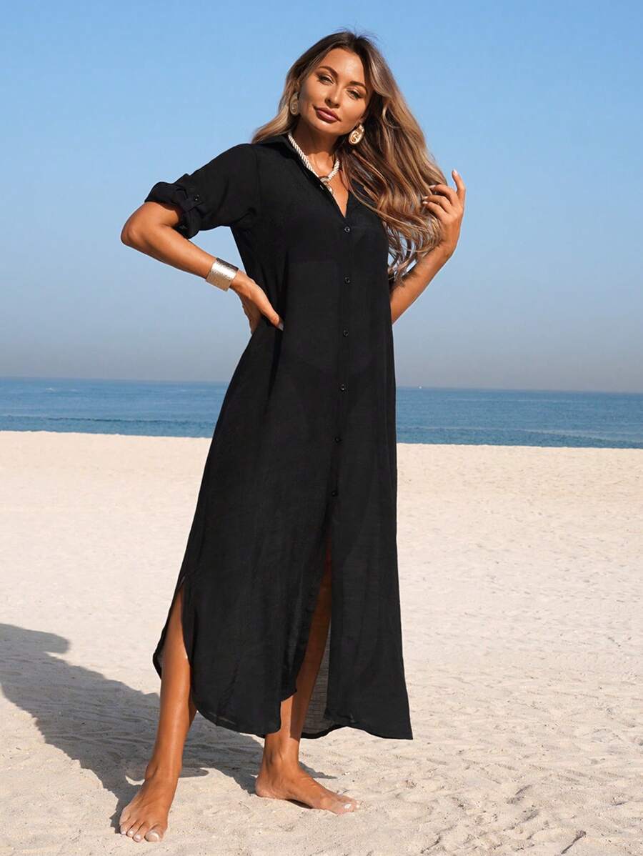 Saída de Praia Camisa Breeze Linho