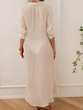 Saída de Praia Camisa Breeze Linho