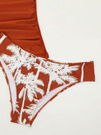 Biquíni Tankini Estilo Retrô