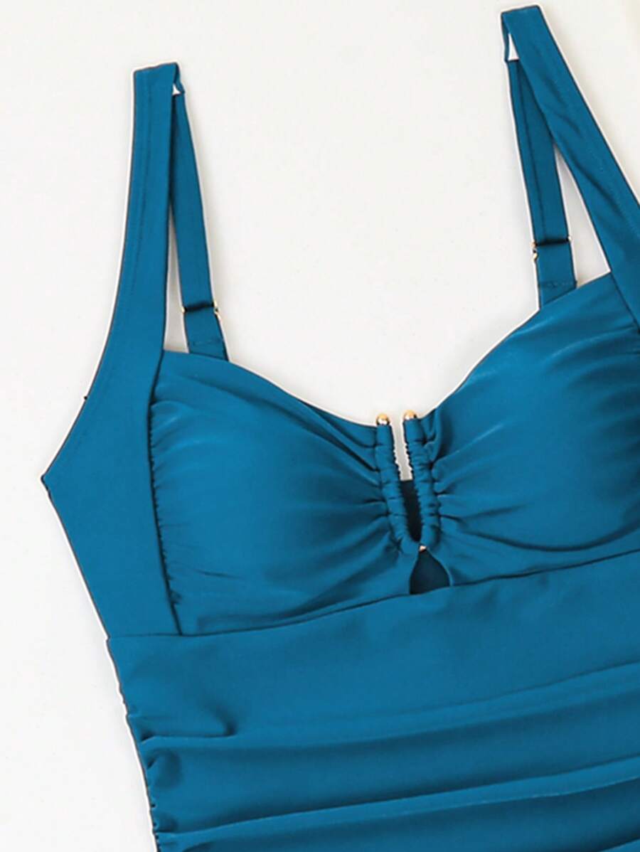 Biquíni Tankini Estilo Retrô