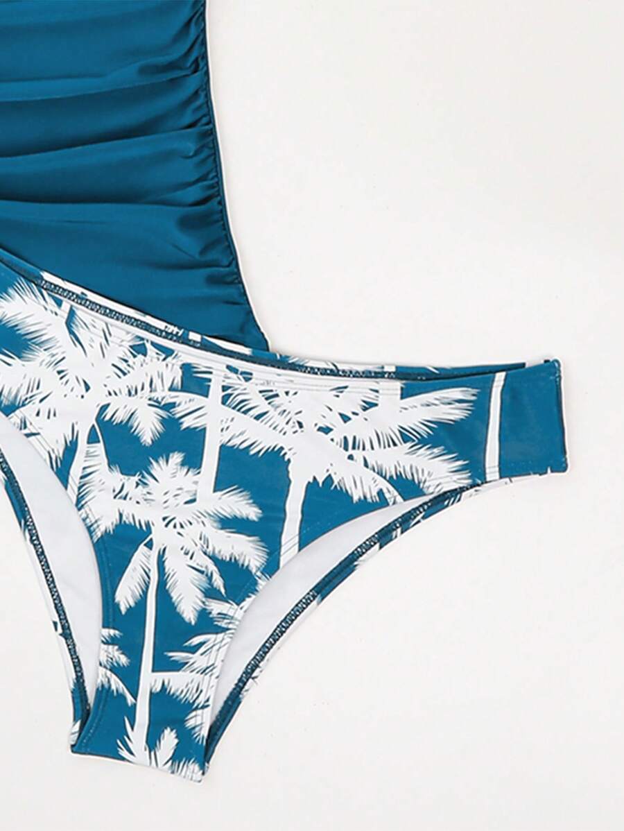 Biquíni Tankini Estilo Retrô