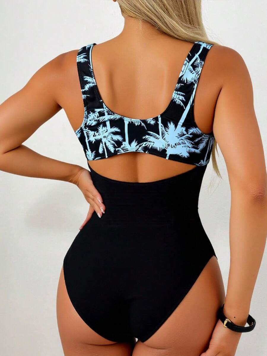 Maiô Tropical Contorno Elegance