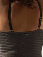 Maiô Plus Size com Fivela e Anel