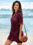 Saída de Praia Linen Breeze