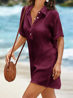 Saída de Praia Linen Breeze