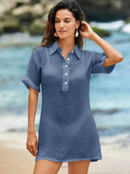 Saída de Praia Linen Breeze