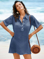 Saída de Praia Linen Breeze
