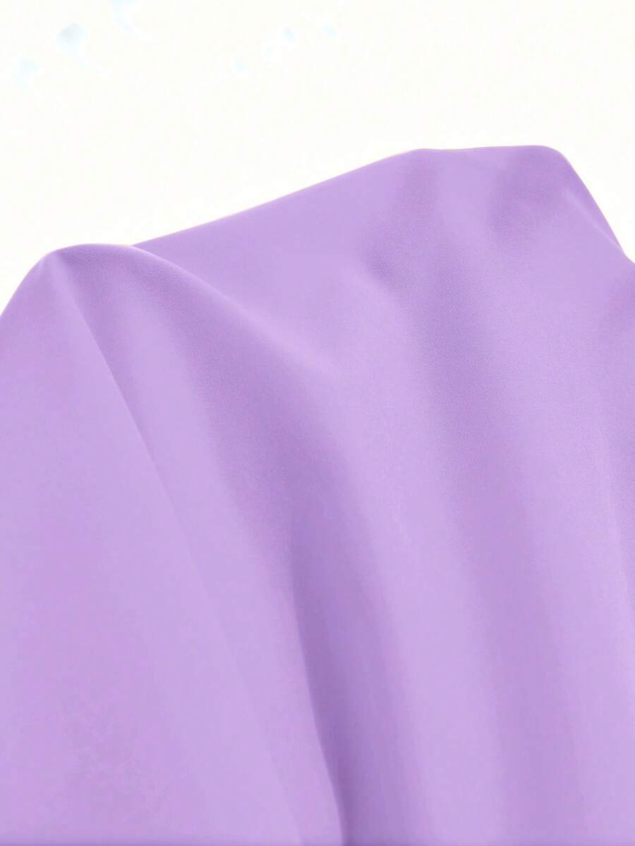 Vestido Maxi Frente Única com Laço e Bainha Assimétrica