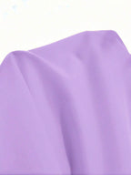 Vestido Maxi Frente Única com Laço e Bainha Assimétrica