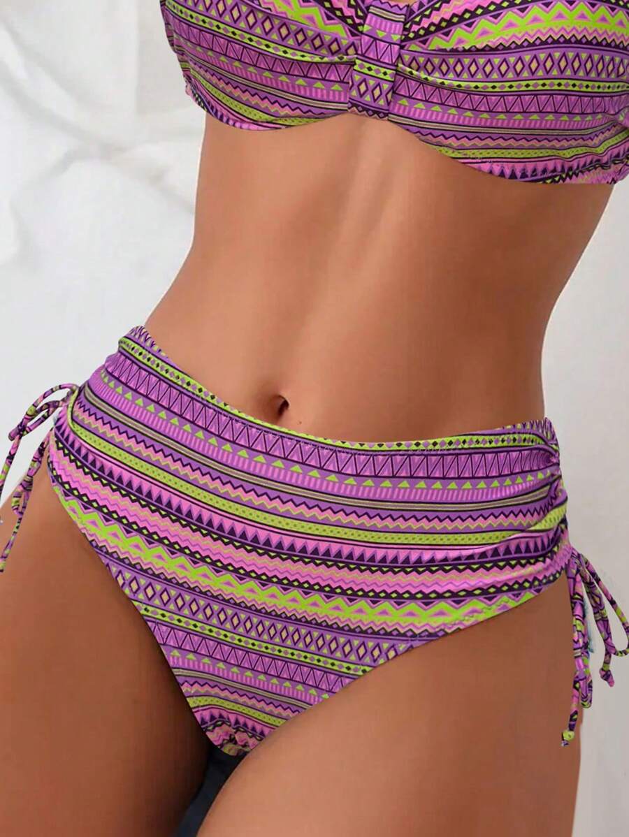 Biquíni Tribal Cintura Alta