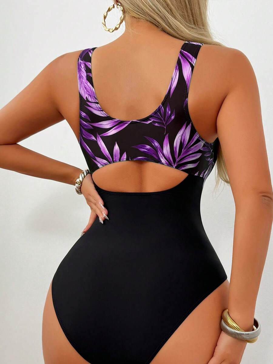 Maiô Tropical Contorno Elegance