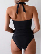 Maiô Halter Knot Elegance