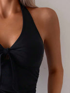 Maiô Halter Knot Elegance