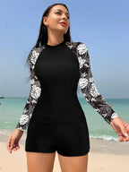 Conjunto UV Folhagem Noir