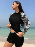 Conjunto UV Folhagem Noir