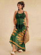 Saída de Praia Plus Size com Ziguezague