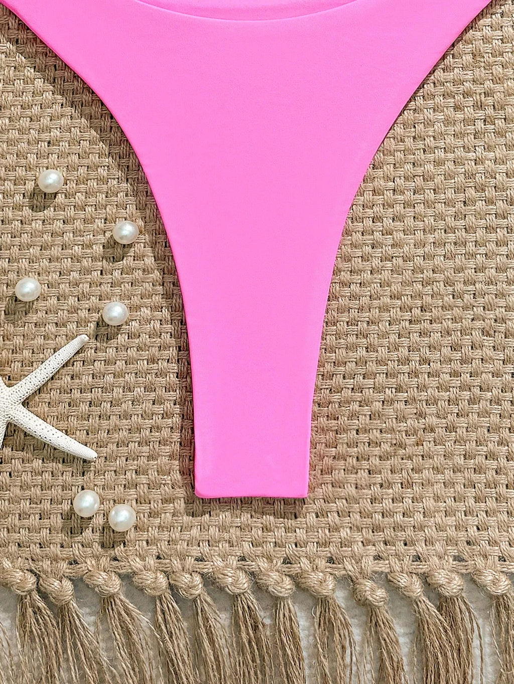 Biquíni Bandeau Minimalista com Fivela