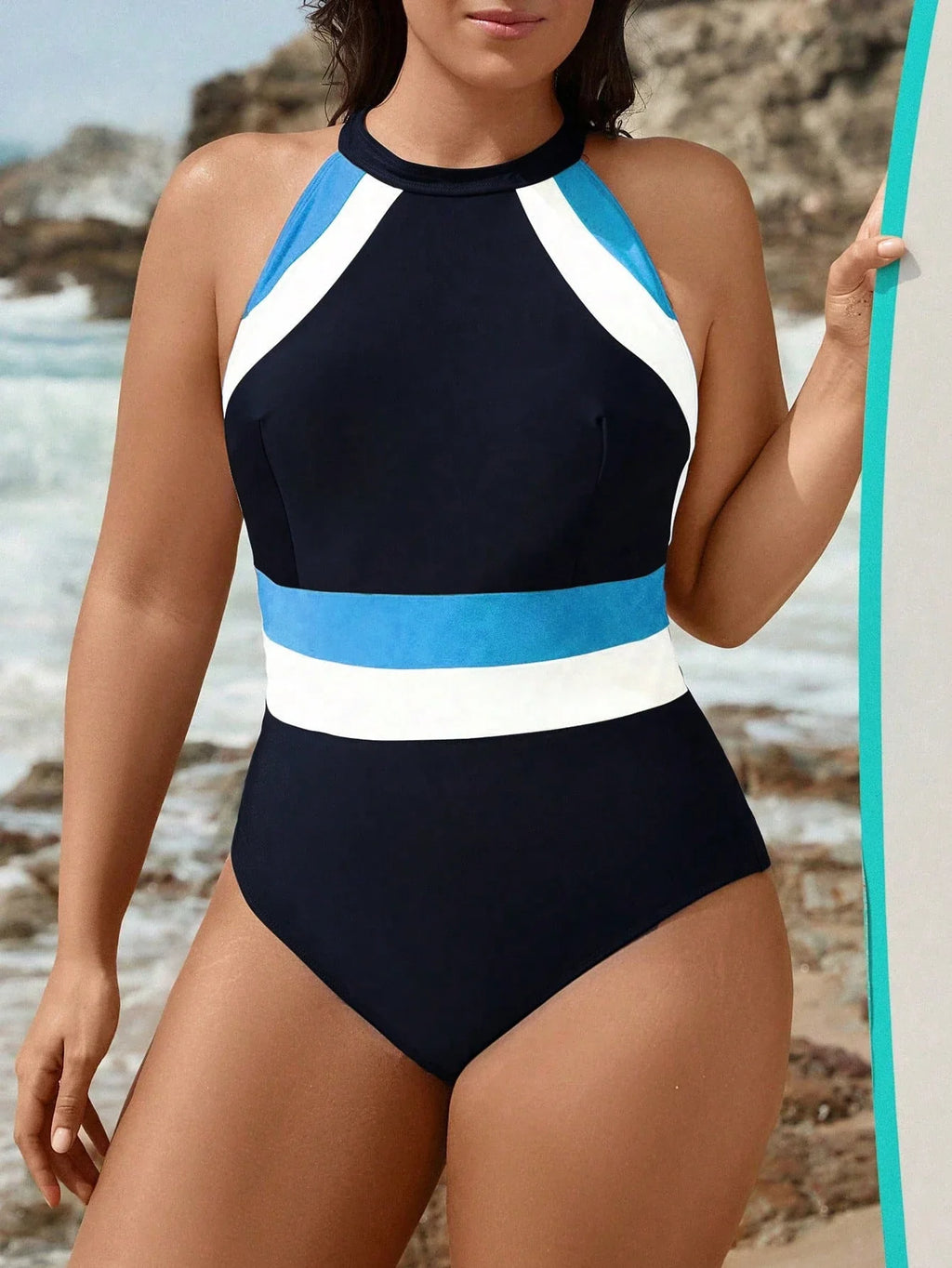 Maiô Plus Size Esportivo Frente Única