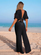 Conjunto 2 Peças Cruzado com Calça Slim Fit