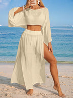 Conjunto 2 Peças Resort Semi-Transparente